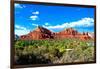 Thunder Mountains - Sedona - Arizona - United States-Philippe Hugonnard-Framed Photographic Print