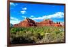 Thunder Mountains - Sedona - Arizona - United States-Philippe Hugonnard-Framed Photographic Print