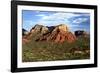 Thunder Mountains - Sedona - Arizona - United States-Philippe Hugonnard-Framed Photographic Print