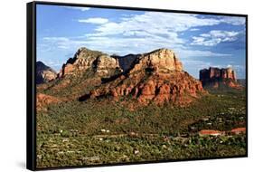 Thunder Mountains - Sedona - Arizona - United States-Philippe Hugonnard-Framed Stretched Canvas