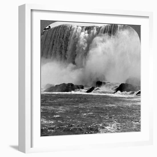 Thunder of Waters, American Falls, Niagra Falls, New York, Usa-null-Framed Photographic Print