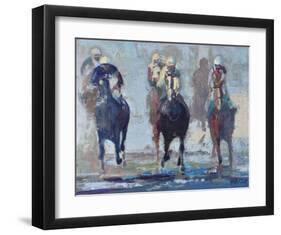 Thunder Run-Beth A. Forst-Framed Art Print