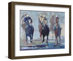 Thunder Run-Beth A. Forst-Framed Art Print