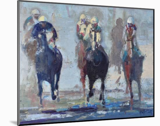 Thunder Run-Beth A. Forst-Mounted Art Print