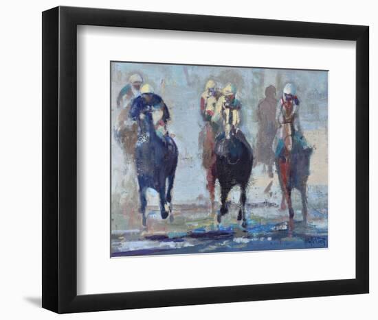 Thunder Run-Beth A. Forst-Framed Art Print