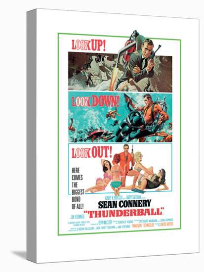 Thunderball-Look out-null-Stretched Canvas