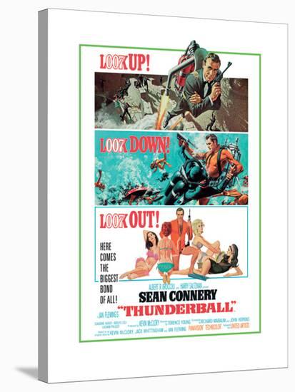 Thunderball-Look out-null-Stretched Canvas