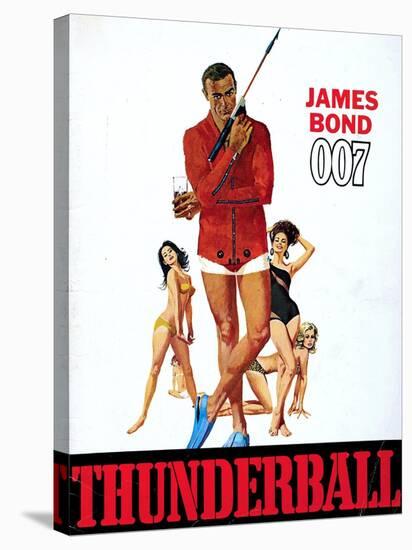 Thunderball, Sean Connery 1965-null-Stretched Canvas