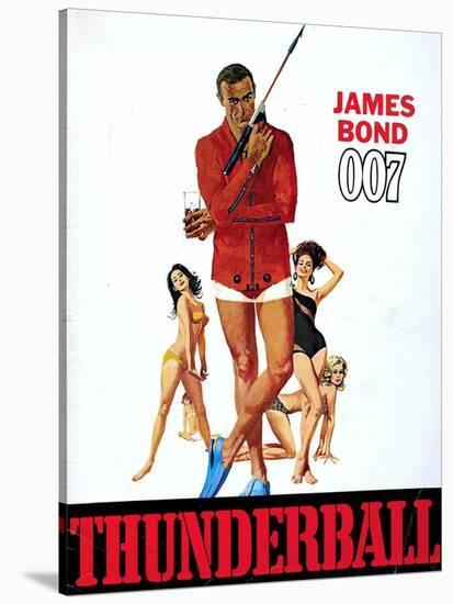 Thunderball, Sean Connery 1965-null-Stretched Canvas