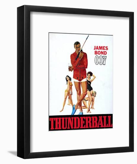 Thunderball, Sean Connery 1965-null-Framed Art Print