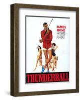 Thunderball, Sean Connery 1965-null-Framed Art Print