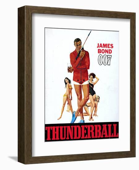 Thunderball, Sean Connery 1965-null-Framed Art Print