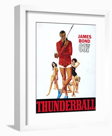 Thunderball, Sean Connery 1965-null-Framed Art Print