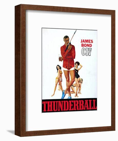 Thunderball, Sean Connery 1965-null-Framed Art Print