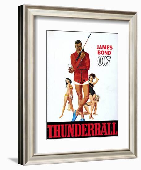 Thunderball, Sean Connery 1965-null-Framed Art Print