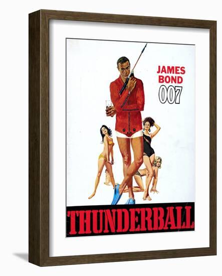 Thunderball, Sean Connery 1965-null-Framed Art Print