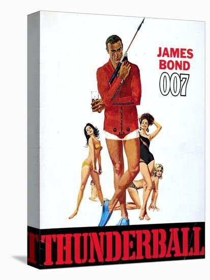 Thunderball, Sean Connery 1965-null-Stretched Canvas