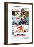 Thunderball, US poster, Sean Connery, 1965-null-Framed Premium Giclee Print