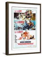 Thunderball, US poster, Sean Connery, 1965-null-Framed Art Print