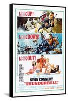 Thunderball, US poster, Sean Connery, 1965-null-Framed Stretched Canvas