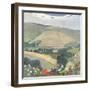 Thunderbarrow Hill, Near Bramber-Edward Reginald Frampton-Framed Giclee Print