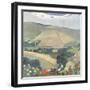 Thunderbarrow Hill, Near Bramber-Edward Reginald Frampton-Framed Giclee Print