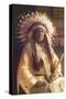 Thunderbird, Cheyenne Chief-Carl And Grace Moon-Stretched Canvas