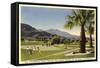 Thunderbird County Club, Palm Springs-null-Framed Stretched Canvas