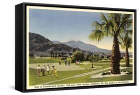 Thunderbird County Club, Palm Springs-null-Framed Stretched Canvas