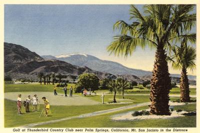 Thunderbird County Club, Palm Springs' Print 