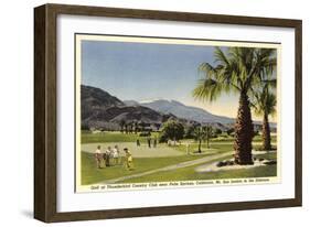 Thunderbird County Club, Palm Springs-null-Framed Premium Giclee Print