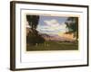 Thunderbird Golf Course, Palm Springs, California-null-Framed Art Print