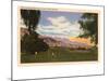 Thunderbird Golf Course, Palm Springs, California-null-Mounted Art Print