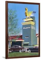 Thunderbird Hotel, Las Vegas, Nevada-null-Framed Art Print