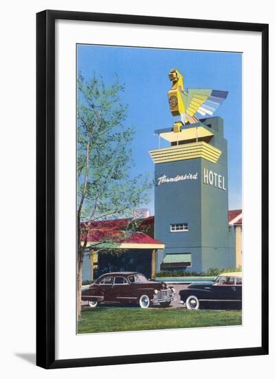 Thunderbird Hotel, Las Vegas, Nevada-null-Framed Art Print