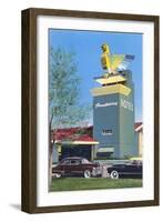 Thunderbird Hotel, Las Vegas, Nevada-null-Framed Art Print