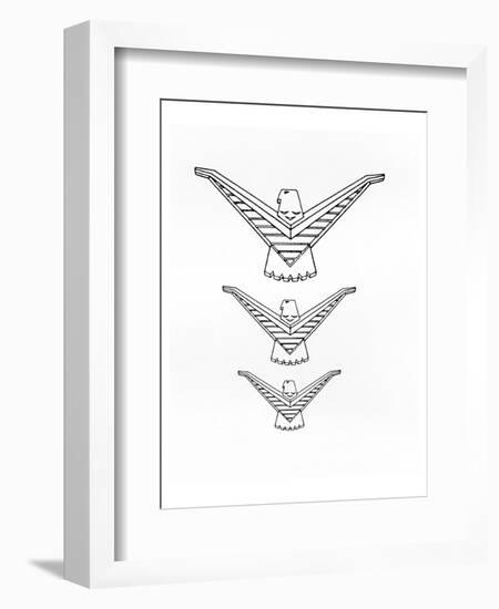 Thunderbird Logo-null-Framed Art Print