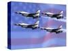 Thunderbirds 6-Michael Polk-Stretched Canvas