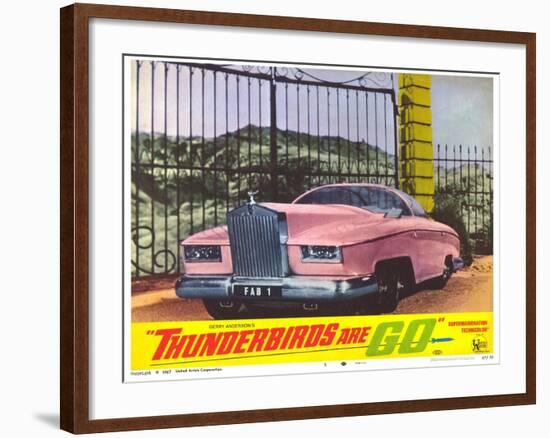 Thunderbirds Are Go, 1966-null-Framed Art Print