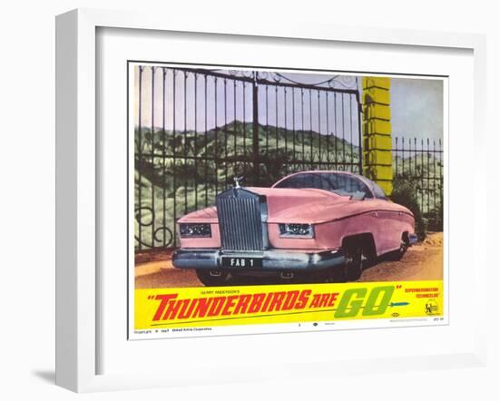 Thunderbirds Are Go, 1966-null-Framed Art Print