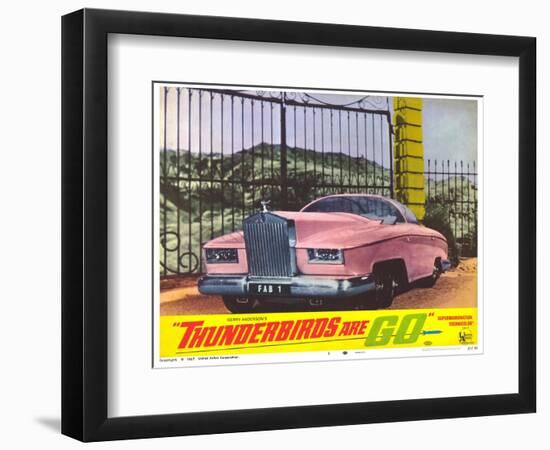 Thunderbirds Are Go, 1966-null-Framed Art Print