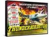 THUNDERBIRDS ARE GO, poster art, 1966-null-Framed Stretched Canvas