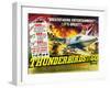 THUNDERBIRDS ARE GO, poster art, 1966-null-Framed Art Print