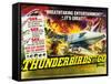 THUNDERBIRDS ARE GO, poster art, 1966-null-Framed Stretched Canvas