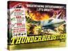 THUNDERBIRDS ARE GO, poster art, 1966-null-Stretched Canvas