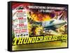 THUNDERBIRDS ARE GO, poster art, 1966-null-Framed Stretched Canvas