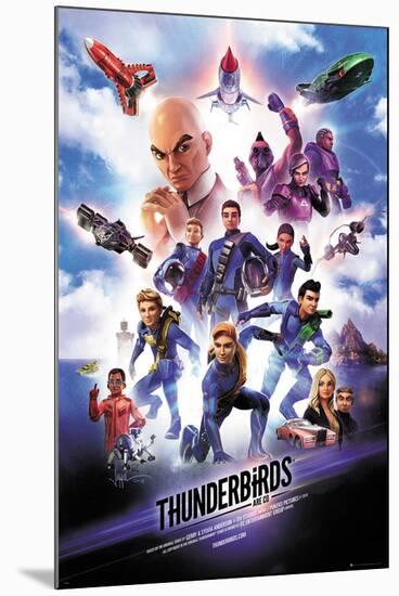 Thunderbirds Are Go-null-Mounted Poster