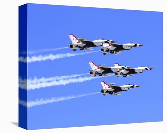 Thunderbirds VII-Michael Polk-Stretched Canvas