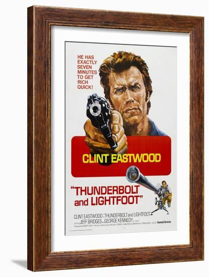 Thunderbolt and Lightfoot-null-Framed Art Print