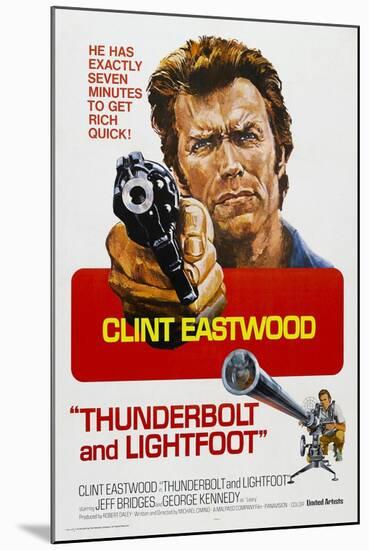 Thunderbolt and Lightfoot-null-Mounted Art Print